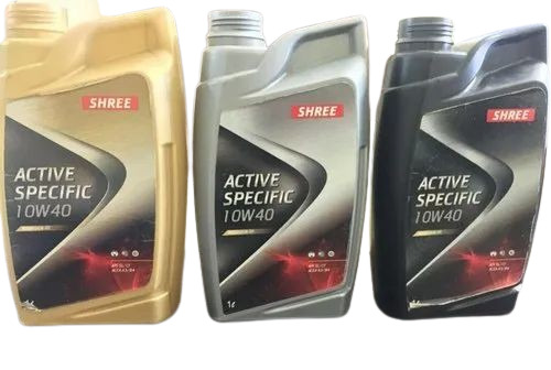 Plastic Lubricant Oil Bottle