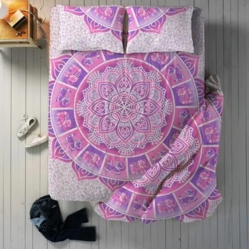 Printed Double bed sheet
