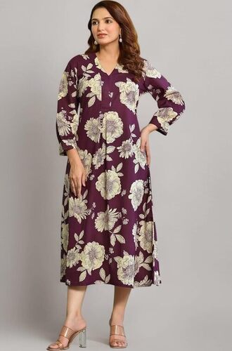 Rayon Printed Kurti