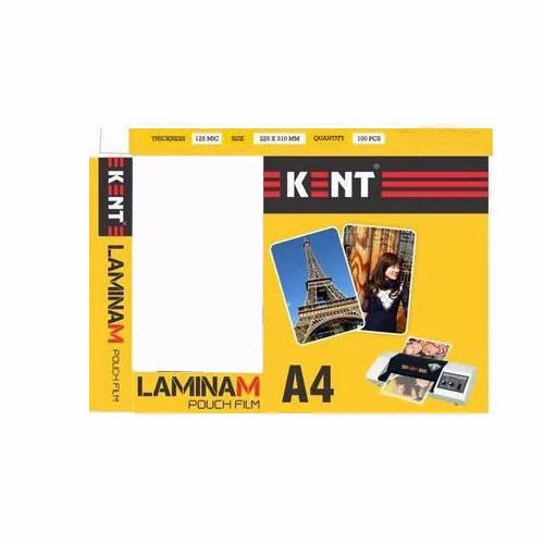 White A4 Laminating Pouch