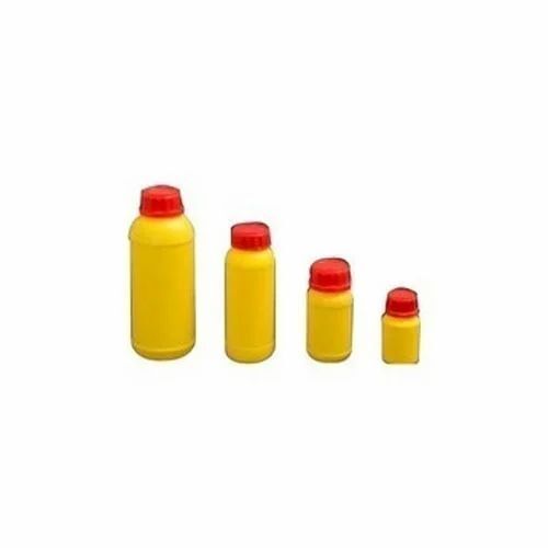 Yellow Color Plastic Pesticide Bottles