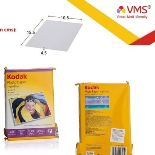 Kodak High Gloss 4r 280gsm (100 Sheets) Photo Paper For A Lifetime Of Memories