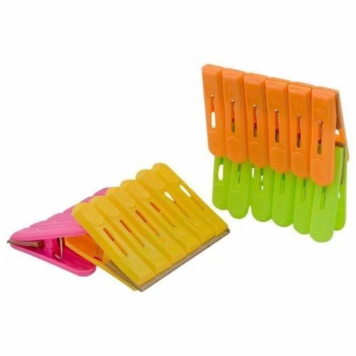 Plain Plastic Cloth Clip