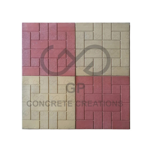 Smooth Finish Cement Chequered Tiles