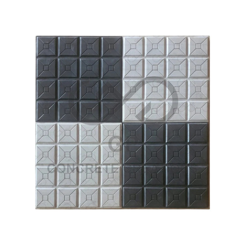 Square Cement Chequered Tiles