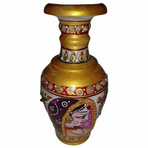 4" Marble Flower Pot