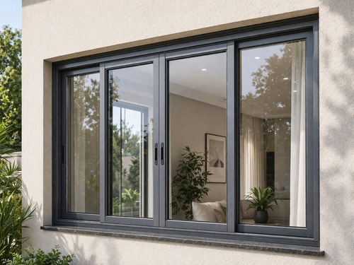Aluminium Sliding Window (Powder Coated) AcA A Sonipat