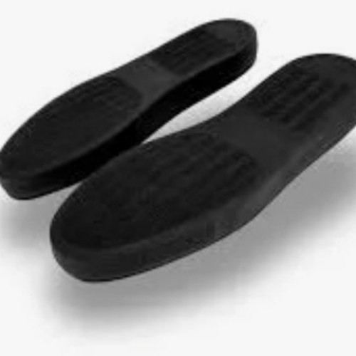Black Rubber Sneaker Soles