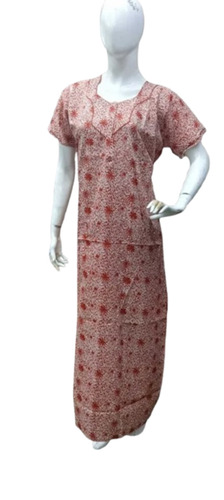 Ladies Half Sleeve Cotton Nighty