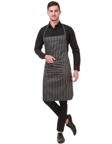Polyester Striped Kitchen Apron