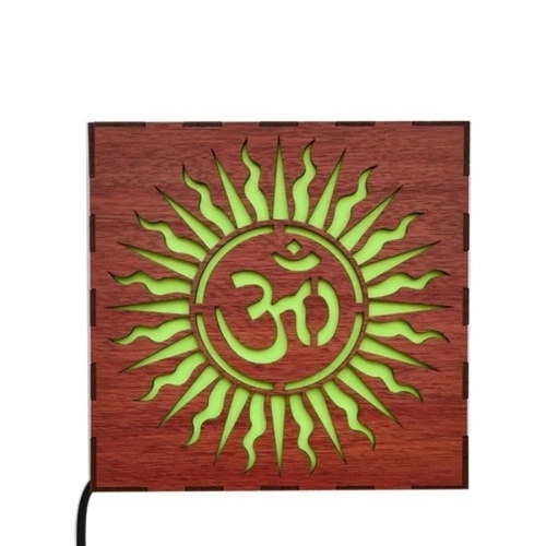 Wooden Led Wall Lamp