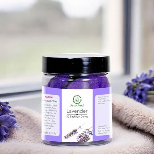Lavender Backflow Incense Cone