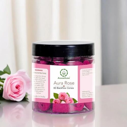 Rose Backflow Incense Cone