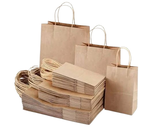 120gsm Brown Paper Shopping Carry Bag
