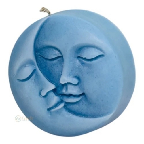 Decorative Sun Moon Candle