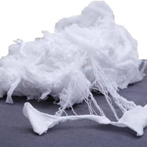 Dyed White Cotton Yarn Waste
