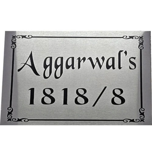 Printed Name Plates