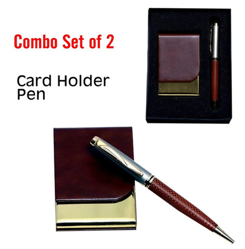 Pu Leather Corporate Gift Set - Color: .
