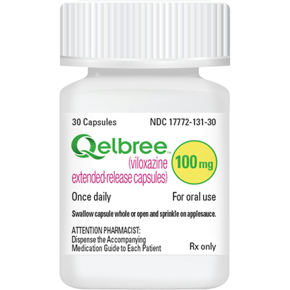 Qelbree Viloxazine Hydrochloride Extended Release Capsules - Dosage Form: Tablets