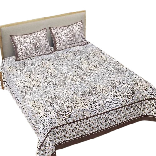 Rectangle Cotton Double Bed Sheets