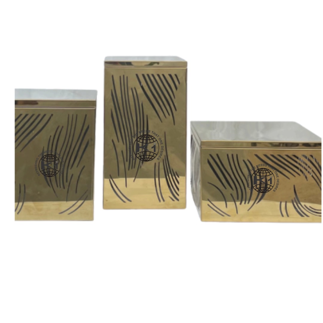 Royal Elevation Display Riser Set - Color: Gold