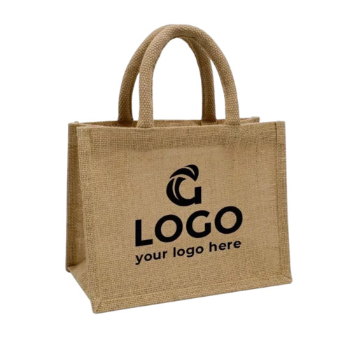 Square Printed Jute Bag