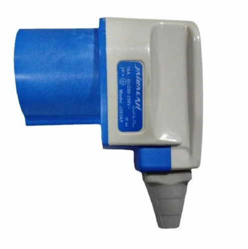 16 A 3 Pin Angled Plug Top
