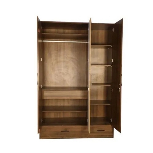 3 Door Wooden Wardrobe