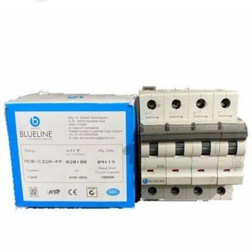 32a Blue Line 4 Pole Mcb