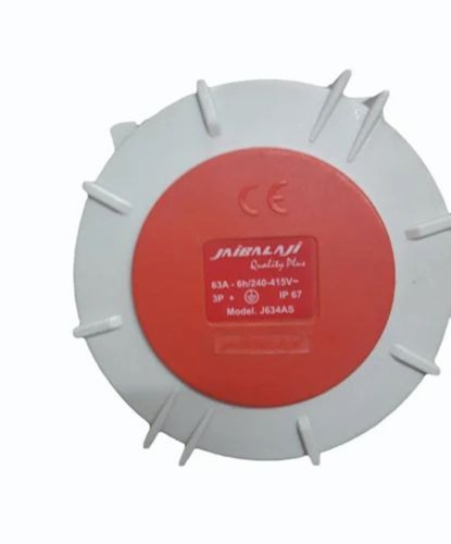 63 A 4 Pin Angled Socket