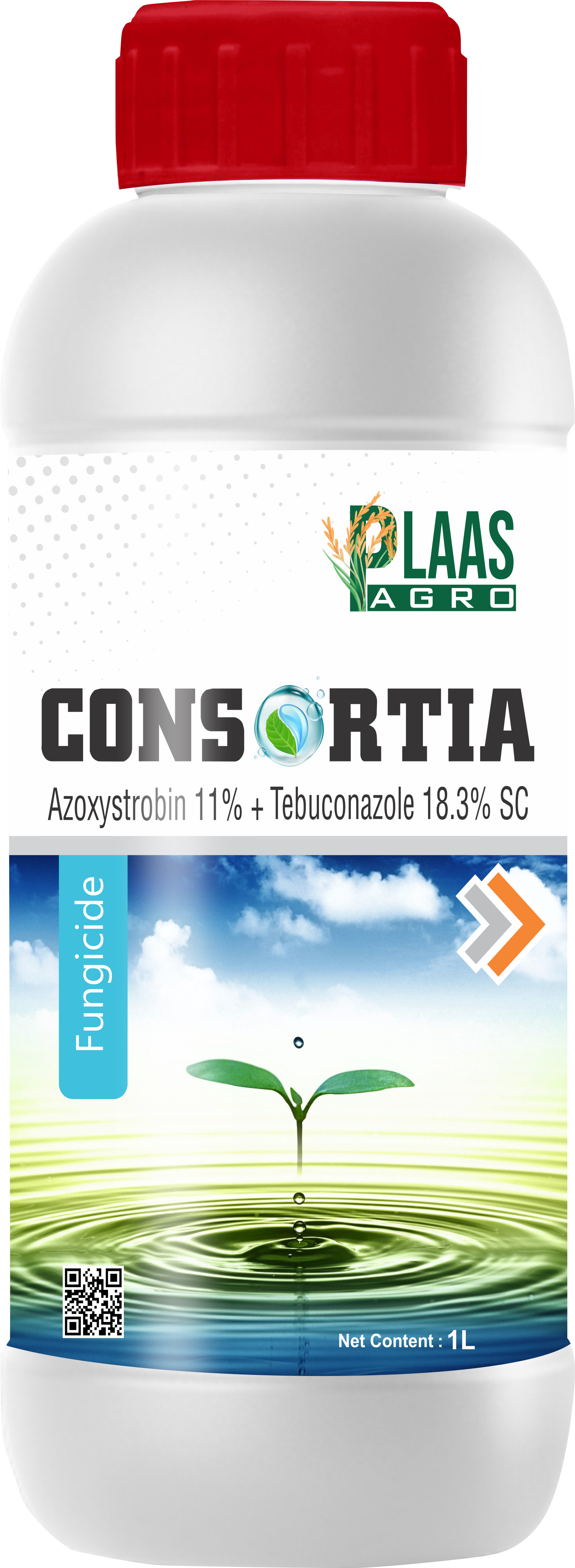 Azoxystrobin 11%+Tebuconazole 18.3% Sc Fungicide - Grade: Medicine Grade