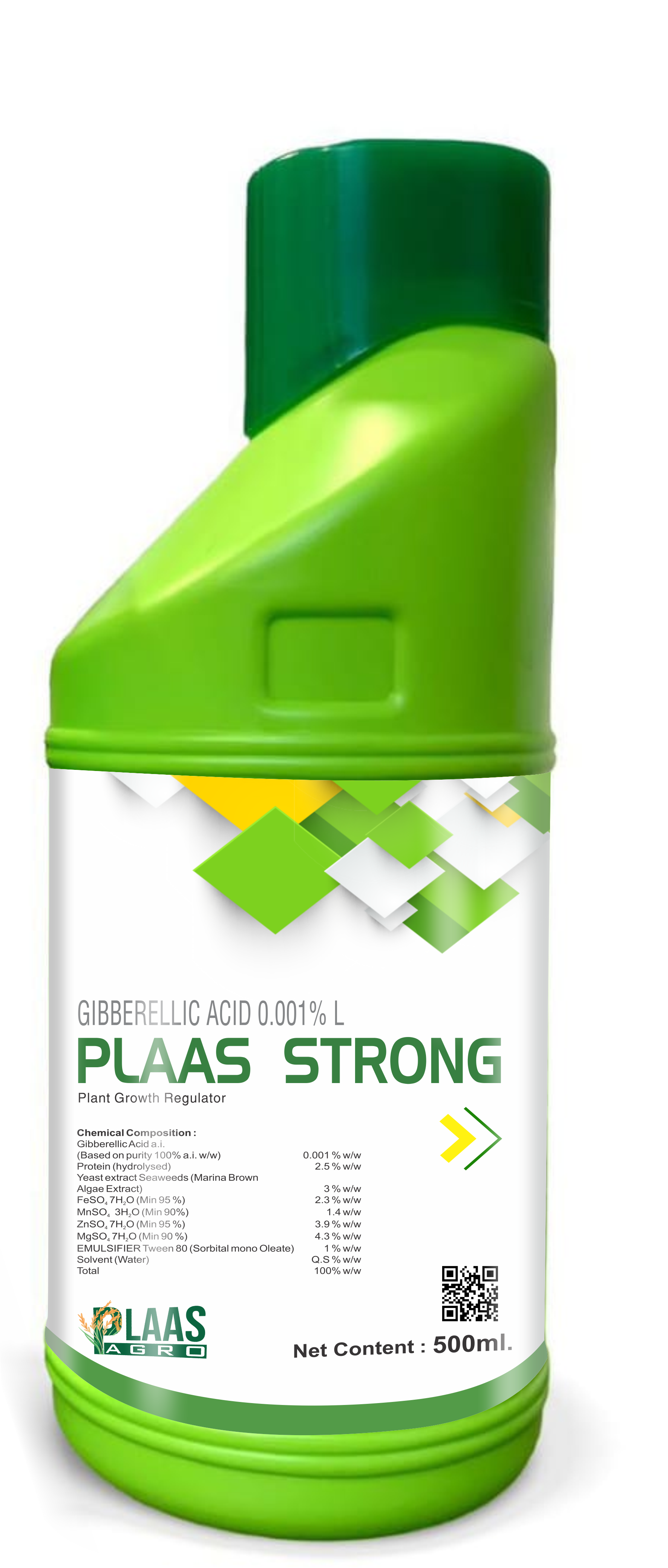Gibberellic Acid 0.001%L Plant Growth Promoter