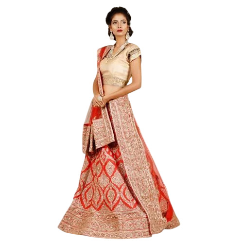 Kundan Work Bridal Lehanga