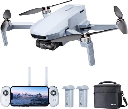 Potensic ATOM SE GPS Drone with 4K EIS Camera, Under 249g, 93 Mins Flight, 4KM FPV Transmission, Brushless Motor, Max Speed 16m/s 60W Fast Parallel Charging Hub, Fly More Combo