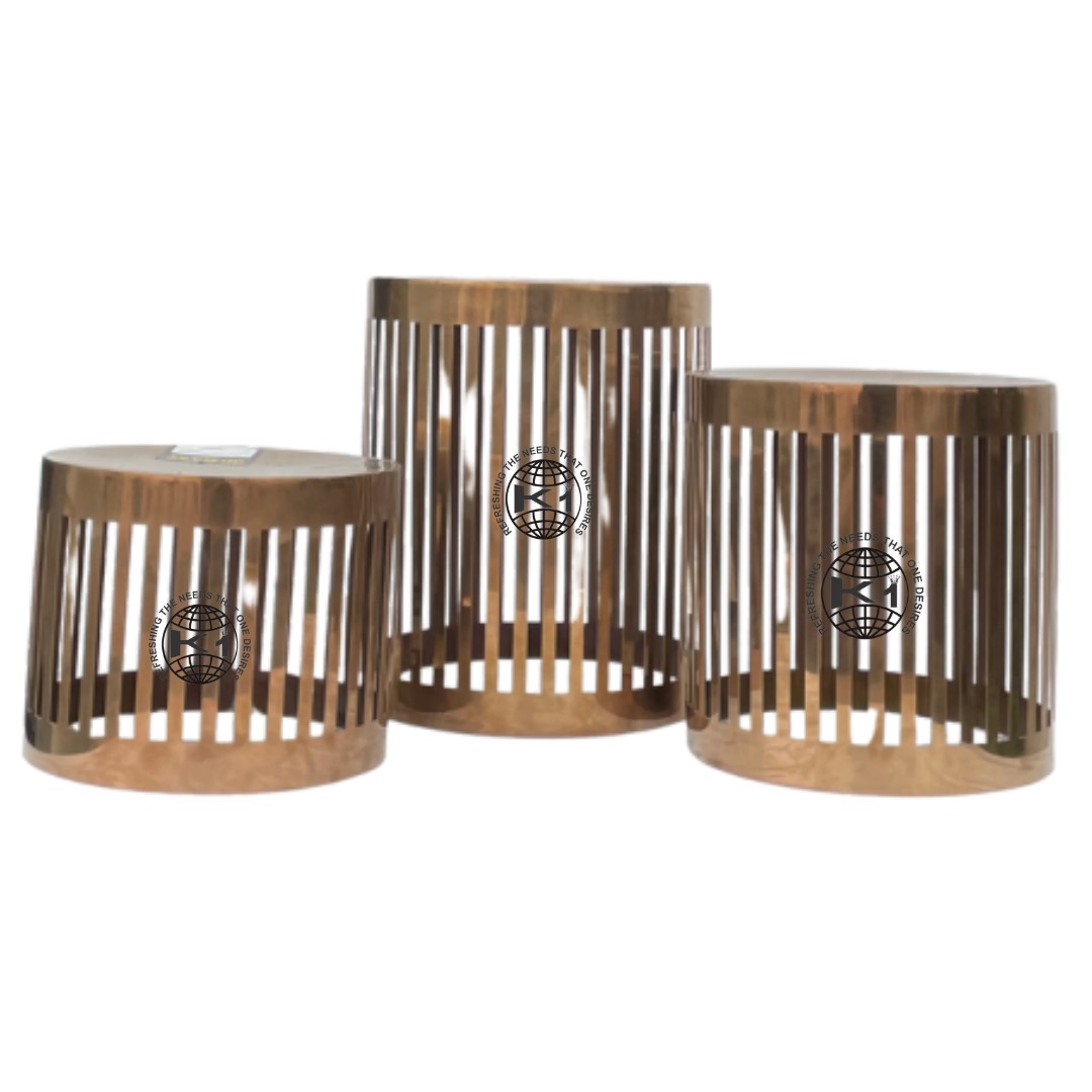 Premium Catering Display Raiser Set - Color: Golden