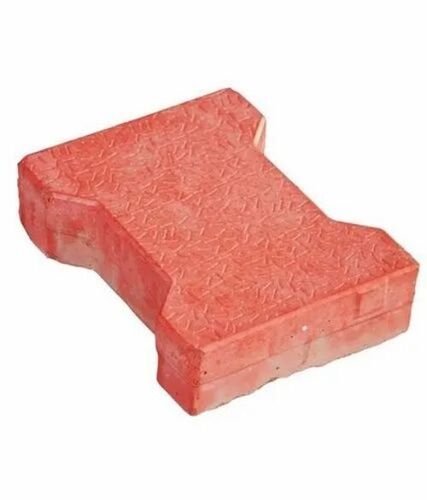 Red Concrete Paver Block