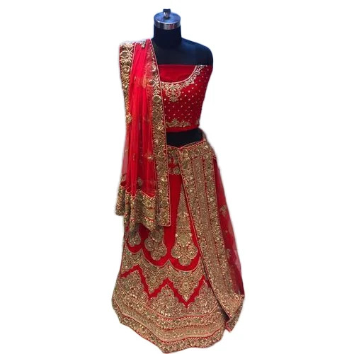 Red Wedding Lehenga