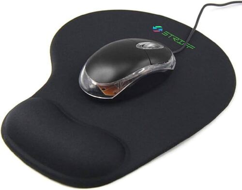 Black Mouse Pads - Color: Na