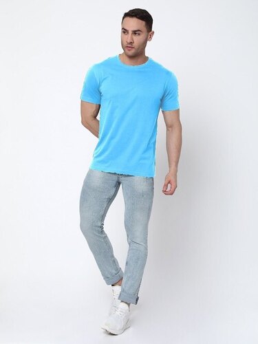 Blue Round T-Shirt - Age Group: .