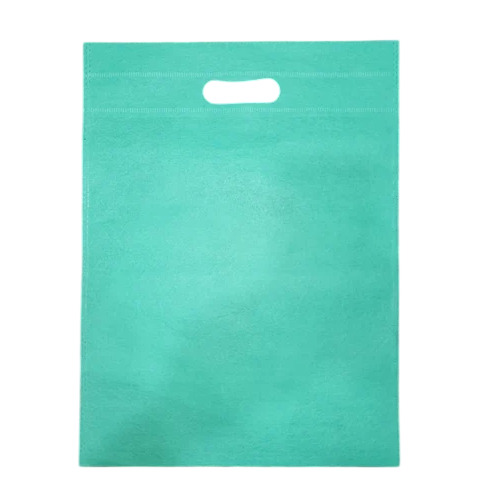 Green D Cut Non Woven Bag