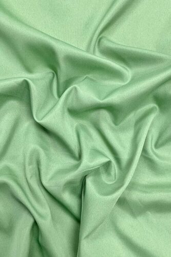Green Silk Fabric - 100% Silk, Green, Smooth Finish | Anti-Static, Shrink-Resistant, Tear-Resistant, Breathable, Lightweight