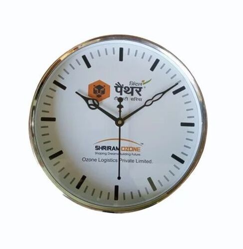 Logo Printing Wall Clock