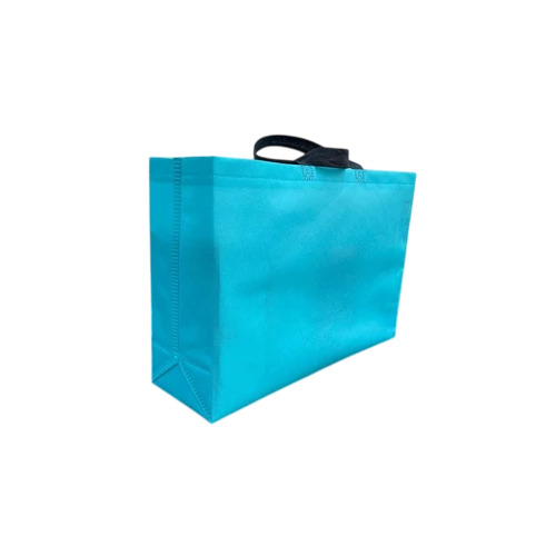 Loop Handle Blue Non Woven Bag