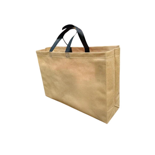 Loop Handle Brown Non Woven Bag