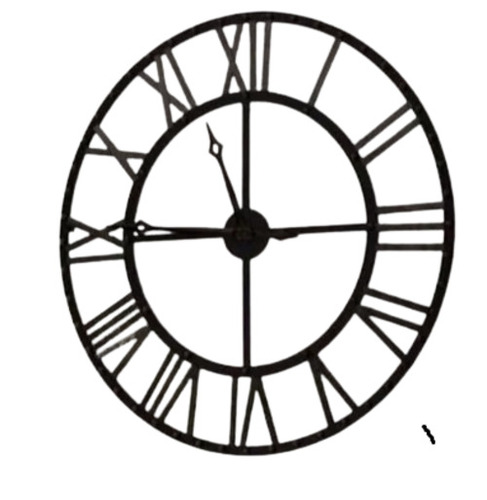 Pipes Metal Wall Clock