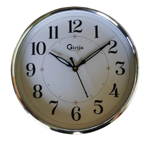 Plastic Round Wall Clock