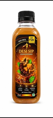 Desi Sip Natural Energy Drink - Capacity: 24 Bottles Per Case/Box Milliliter (Ml)