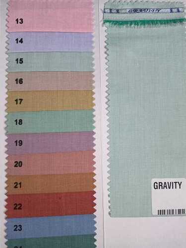 Soft Plain Cotton Shirting Fabric