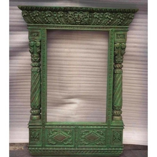Wooden wall mirror frame