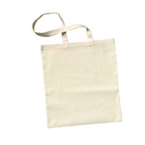 5 Kg Capacity Plain Cotton Shopping Bag